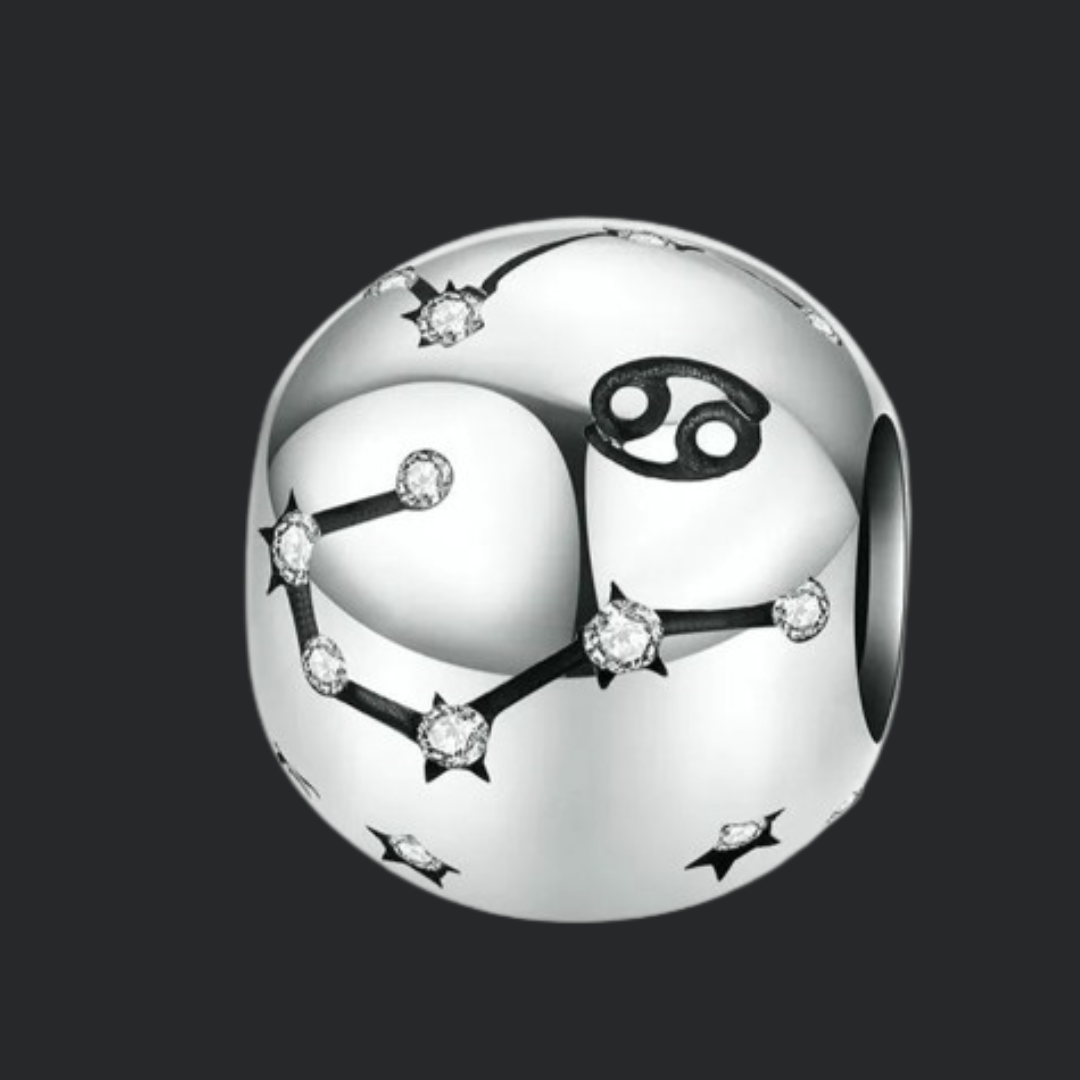 Charms con signos del Zodiaco de Plata.