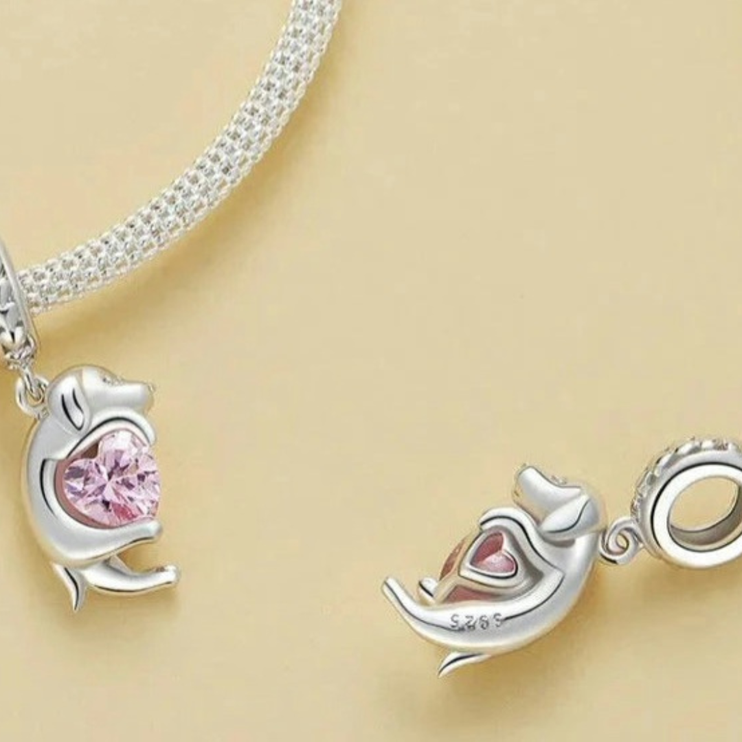 Charms Variados Diseños De Mascotas De Plata.