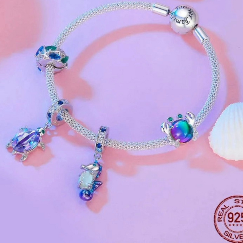 Charms Variados De Plata.