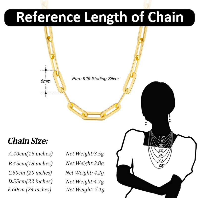 Cadenas De Plata, Eslabón Simple, Dos Tonos, Diferentes Medidas.
