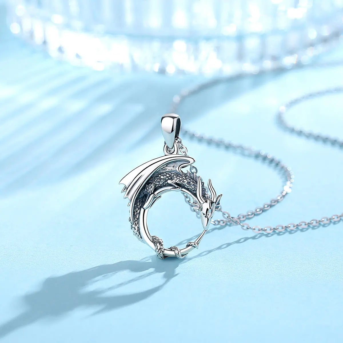 Colgante Dragon de Plata.