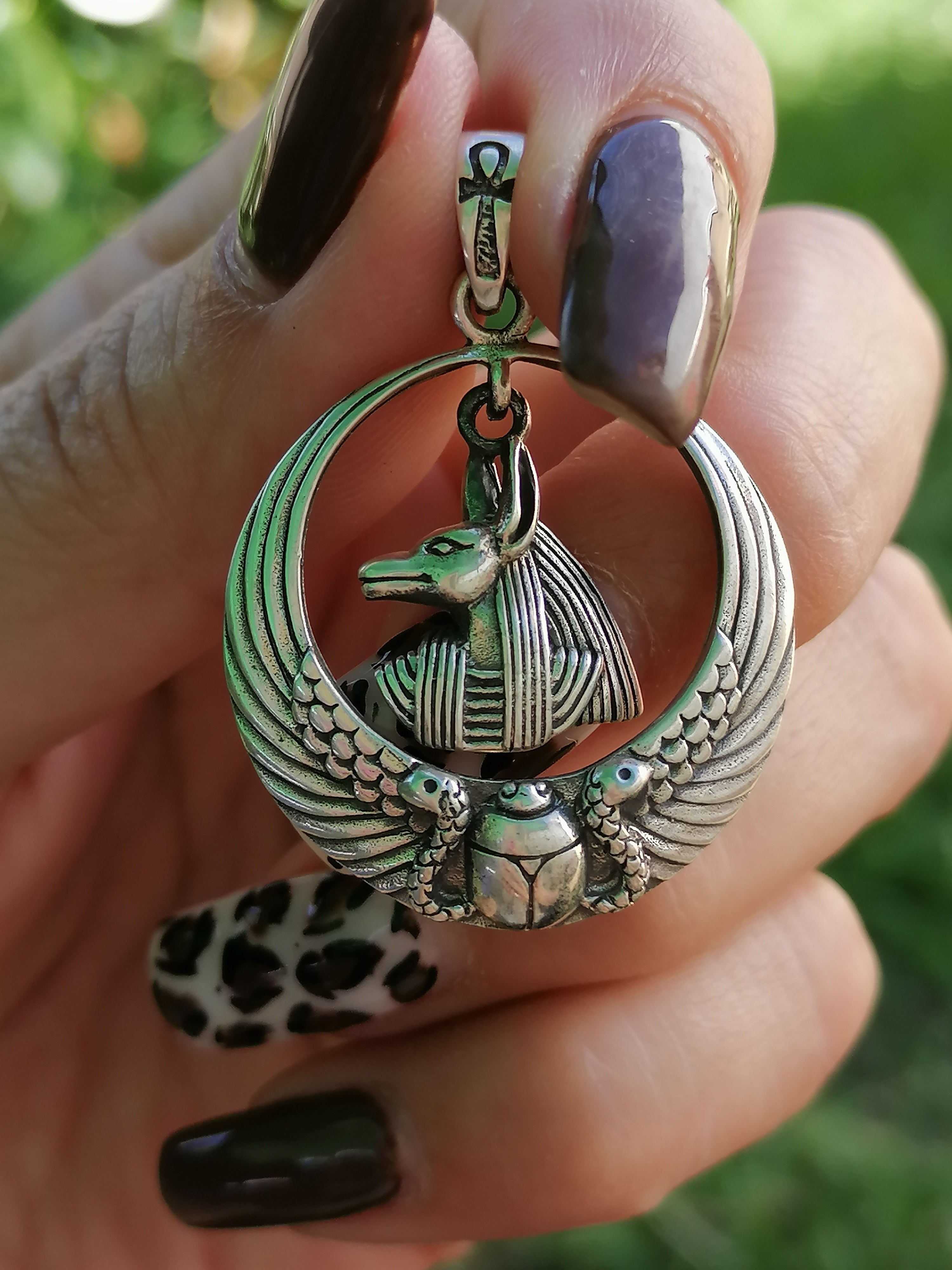 Anubis | Colgante de Plata 925
