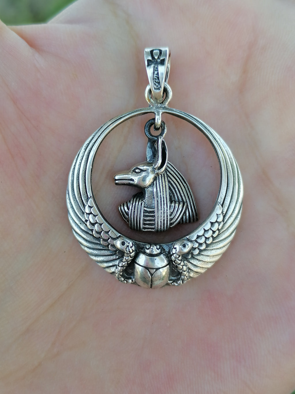 Anubis | Colgante de Plata 925
