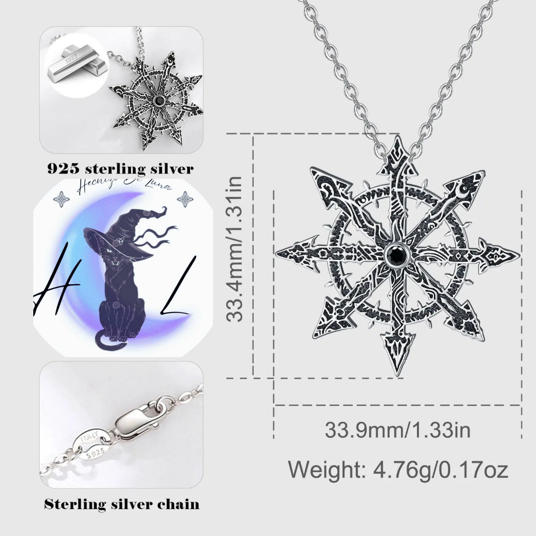 Colgante Estrella del Caos de Plata.