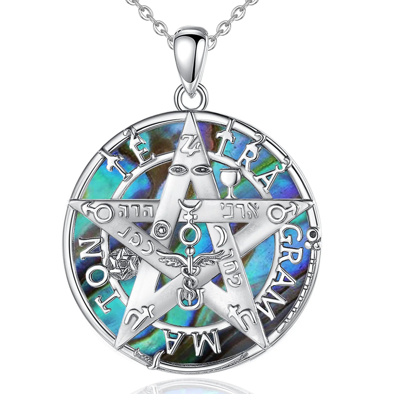 Colgante De Plata, Diseño Variados Tetragrammaton