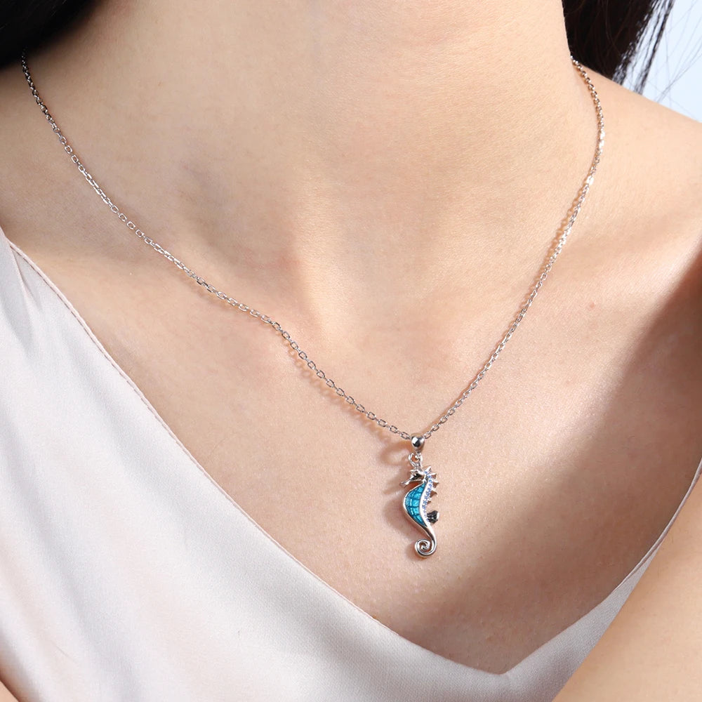 Collar de Caballito De Mar De Plata.