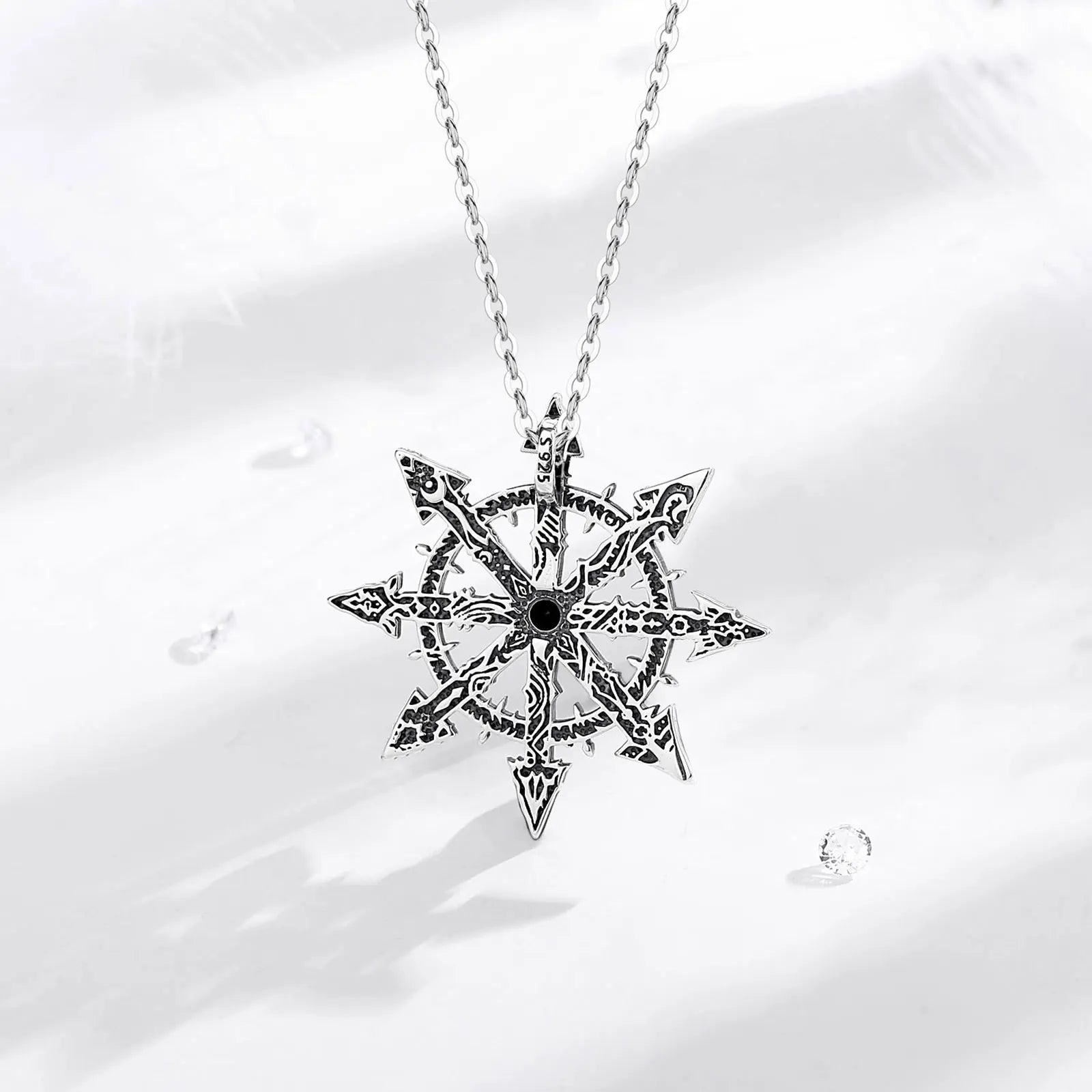 Colgante Estrella del Caos de Plata.