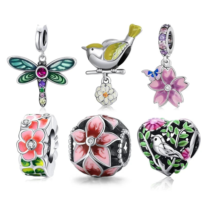 Charms De Plata, Variedad De Diseños.
