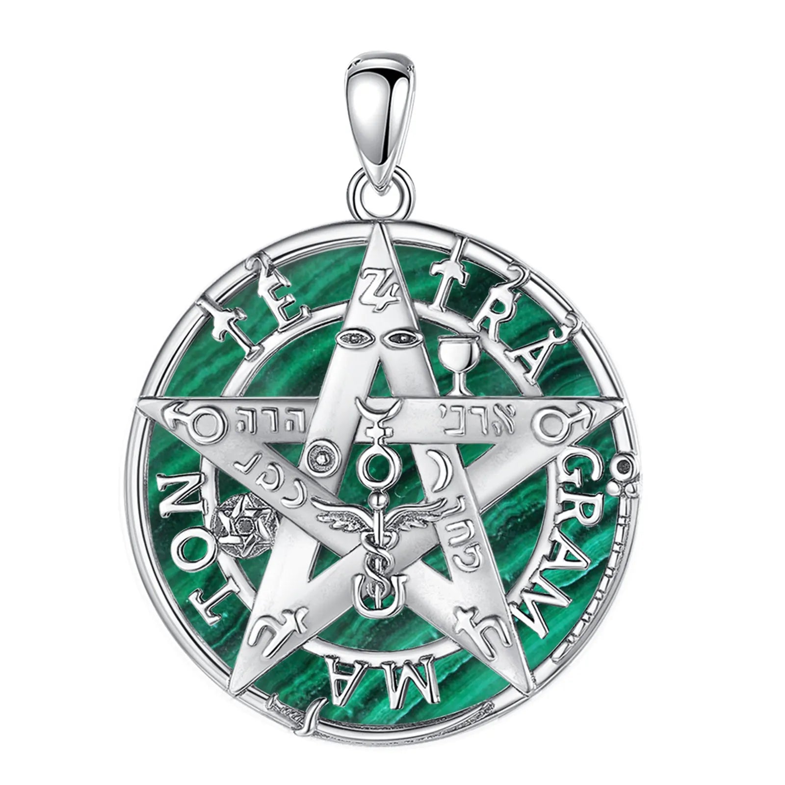 Colgante De Plata, Diseño Variados Tetragrammaton
