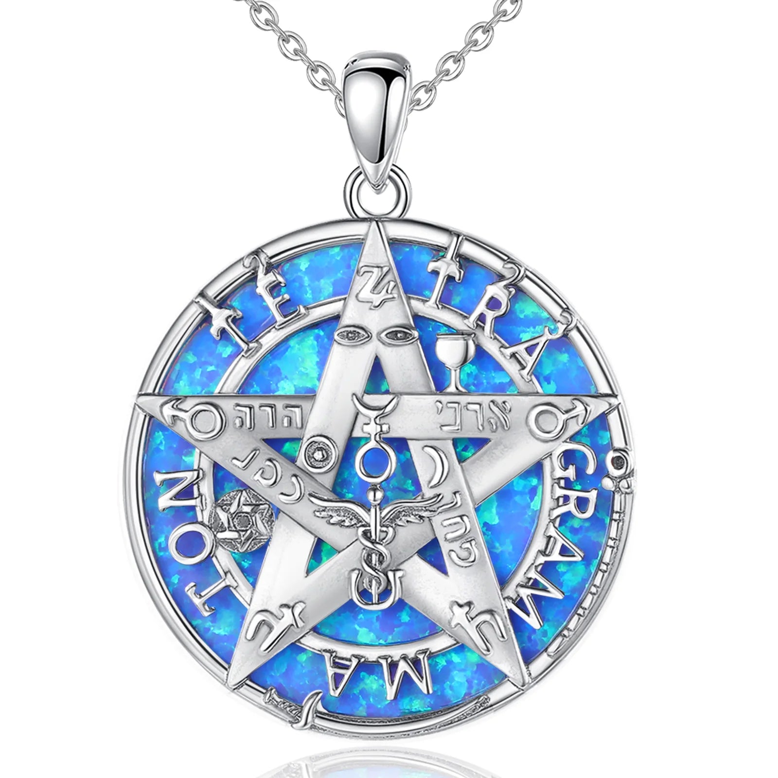 Colgante De Plata, Diseño Variados Tetragrammaton