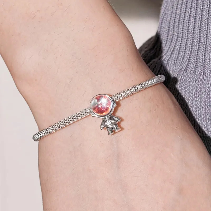 Charms o Colgantes De Plata Con Piedra Lunar