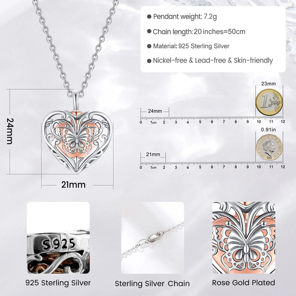 Colgante De Plata, Urna Para Cenizas Dos Diseños.
