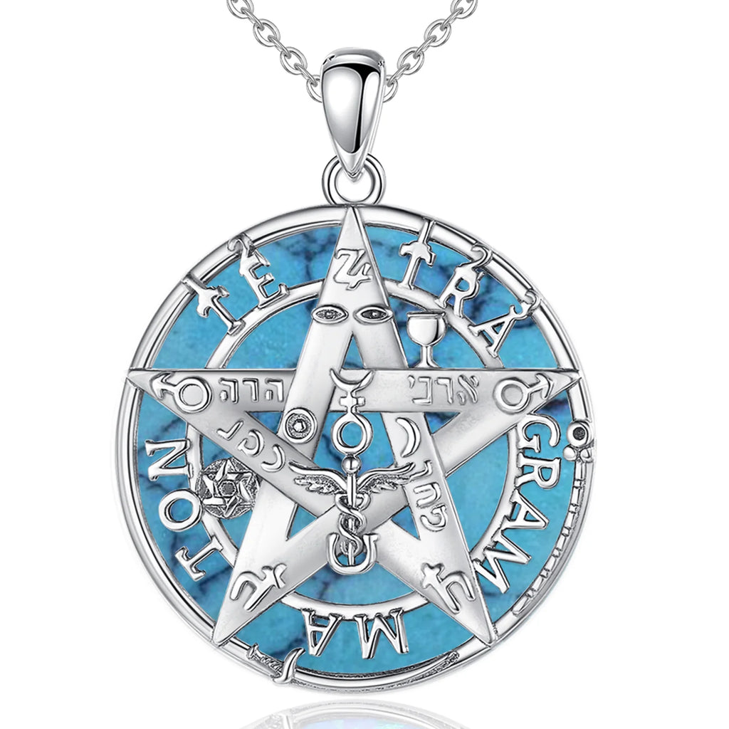 Colgante De Plata, Diseño Variados Tetragrammaton