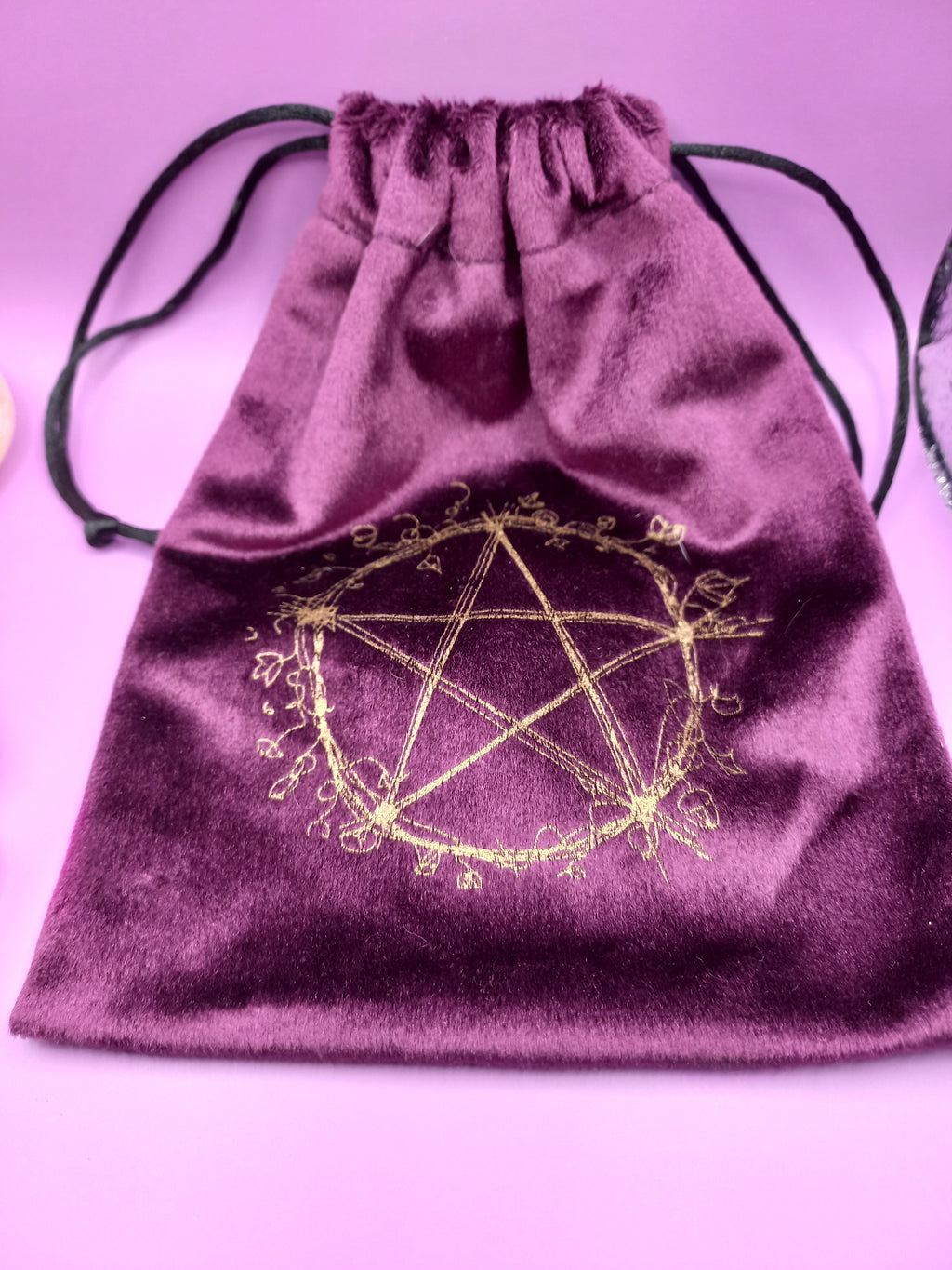 Bolsa de Almacenamiento Cartas Tarot, Modelo Pentáculo.