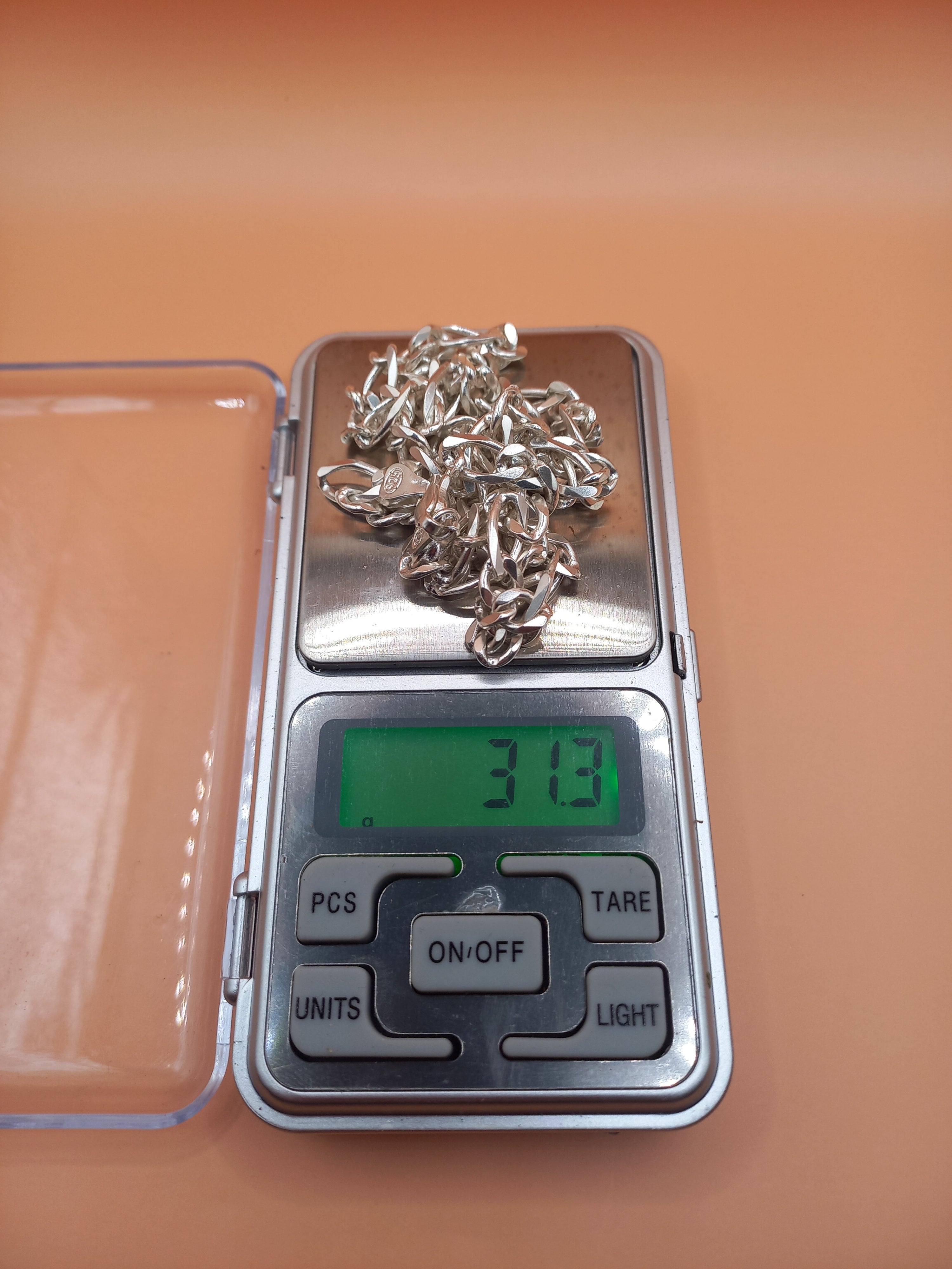 Cadena C. Plata 925 de 60 cm.