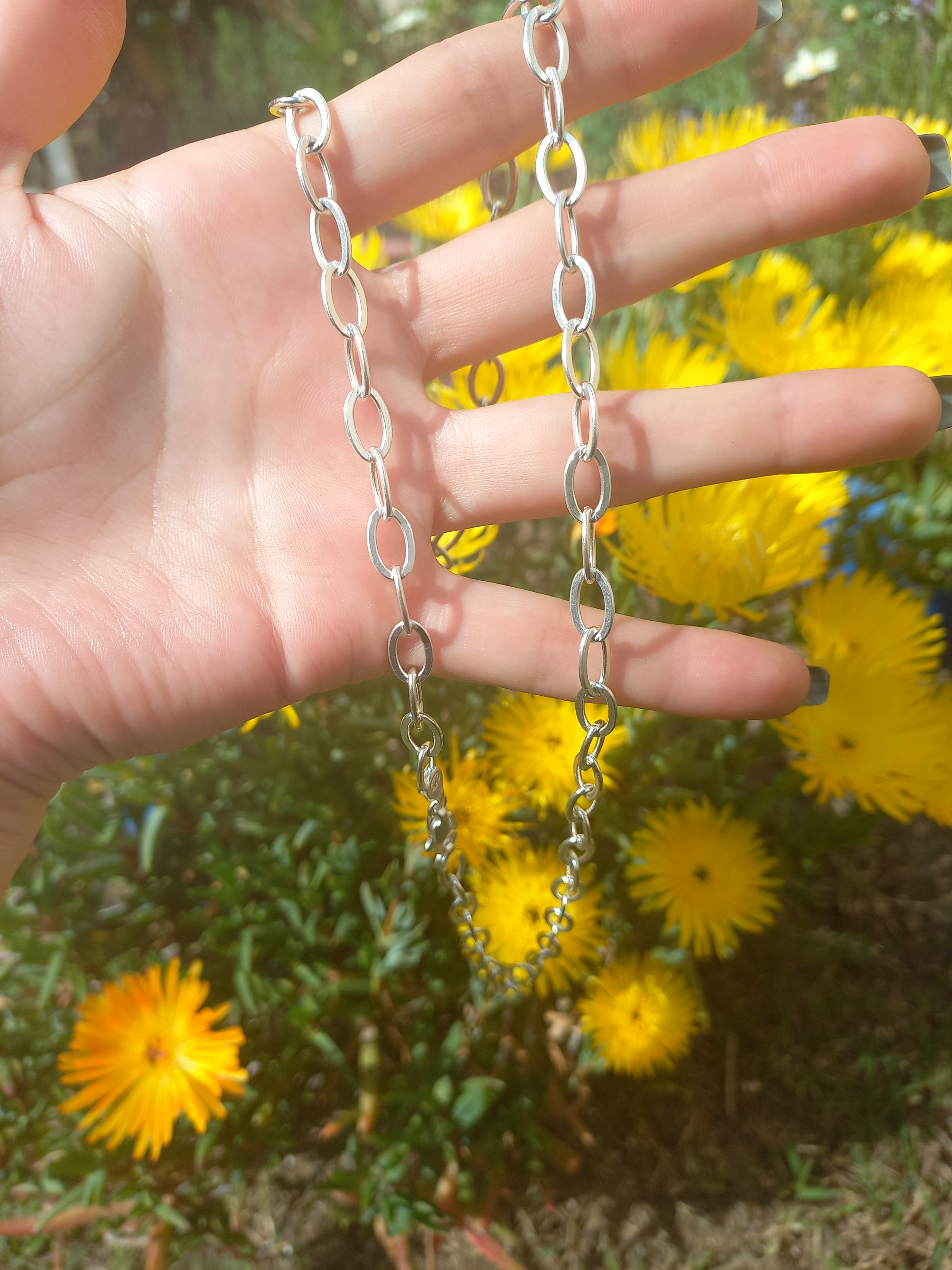 Cadena Rolo 60 cm. Plata 925