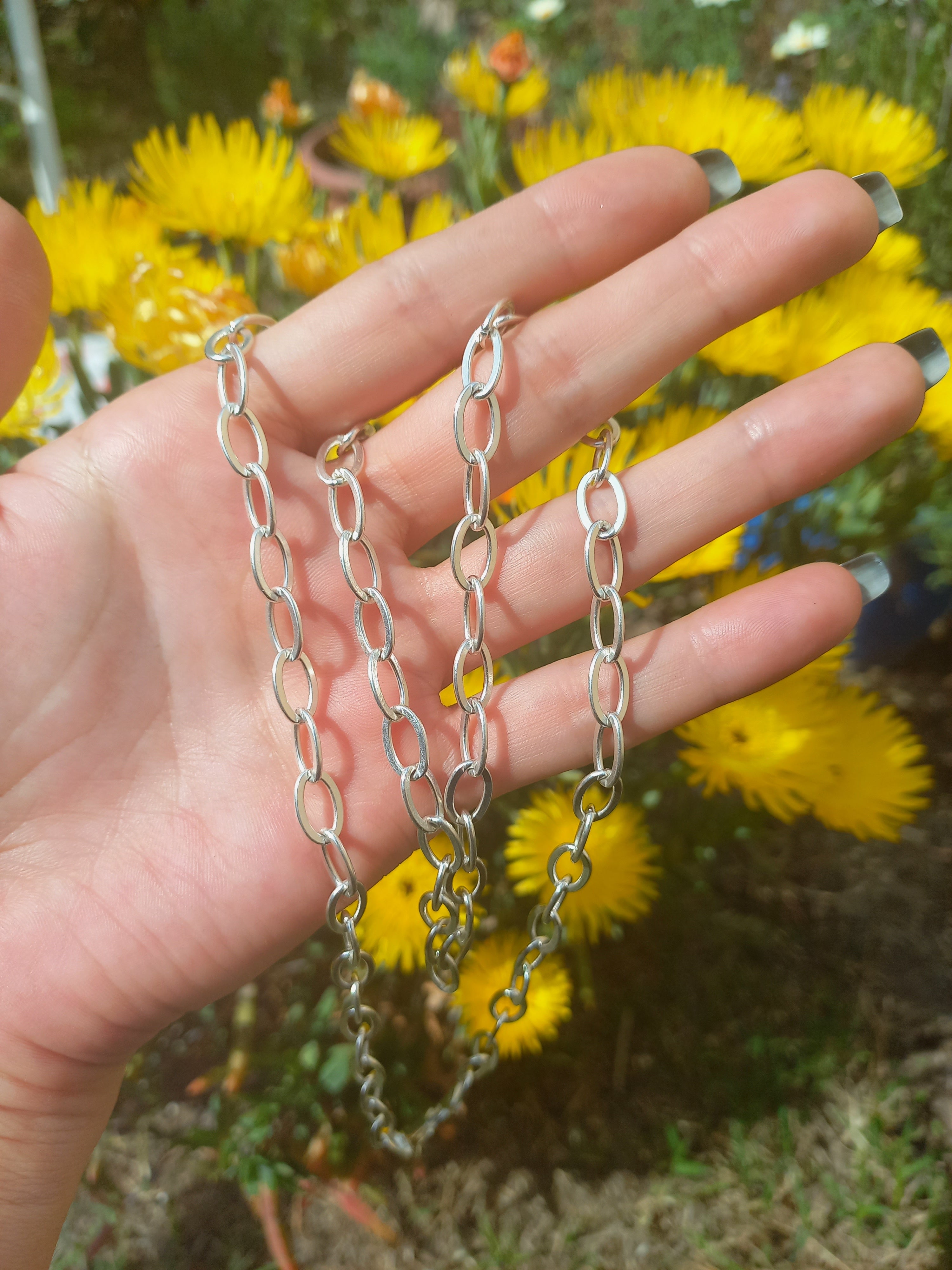 Cadena Rolo 60 cm. Plata 925