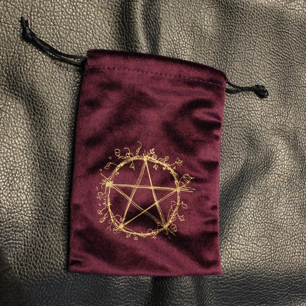 Bolsa de Almacenamiento Cartas Tarot, Modelo Pentáculo.
